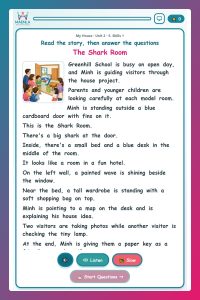 Answer Questions About A Shark Room